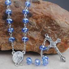 Crystal beads rosary